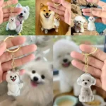Clear Puppy Hair Memorial Keepsake Capsule Pet's Dog - Bilde 3