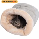 Autumn and Winter Cat Sleeping Bag Semi-enclosed Cat Nest - Bilde 4