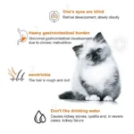 10pcs 15g/Stripe Cat Strips Pet Snacks Various Flavors Nutritious Protein - Bilde 4