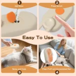 Steam Pet Brush 4-in-1 Massage Dog Steamy Brush Spray Beauty Tangled - Bilde 4