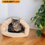 Autumn and Winter Cat Sleeping Bag Semi-enclosed Cat Nest - Bilde 2