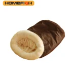 Autumn and Winter Cat Sleeping Bag Semi-enclosed Cat Nest - Bilde 6
