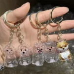 Clear Puppy Hair Memorial Keepsake Capsule Pet's Dog - Bilde 2