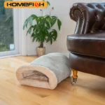 Autumn and Winter Cat Sleeping Bag Semi-enclosed Cat Nest - Bilde 5
