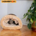 Autumn and Winter Cat Sleeping Bag Semi-enclosed Cat Nest - Bilde 3