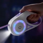LED Retractable Dog Leash with light for Puppies Small Medium big Dogs Cats Pet Harness straps collar Accessories 3m 5m roulette - Bilde 3