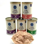 400g Chicken Shredded Frozen Can High Meat Contains Cats and Dogs General - Bilde 2
